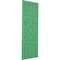 Ekena Millwork True Fit PVC Center X-Board Farmhouse Fixed Mount Shutters, Lilly Pads , 18W x 80H, PR TFP107FH18X080LP - alternate 13